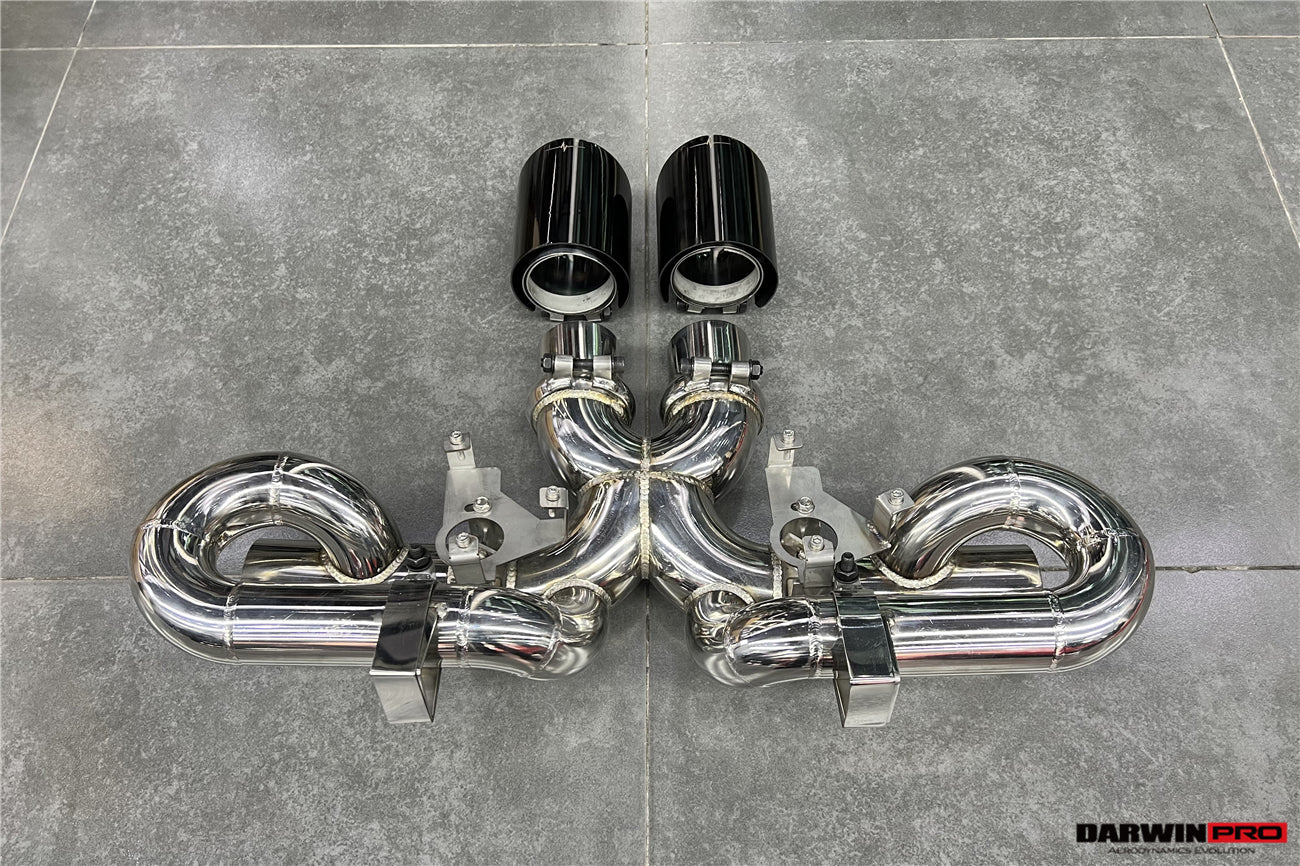2019 - 2024 Porsche 911 992 Carrera/S/4/4S/Targa/Cabriolet Exhaust (for GT3 Style Bumper)
