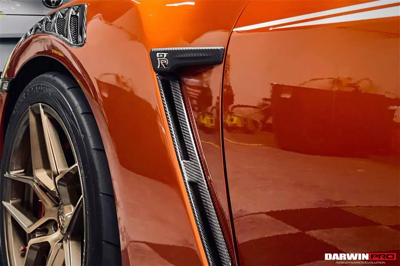 2008 - 2022 Nissan GTR R35 CBA/DBA/EBA Carbon Fiber Fender Vents