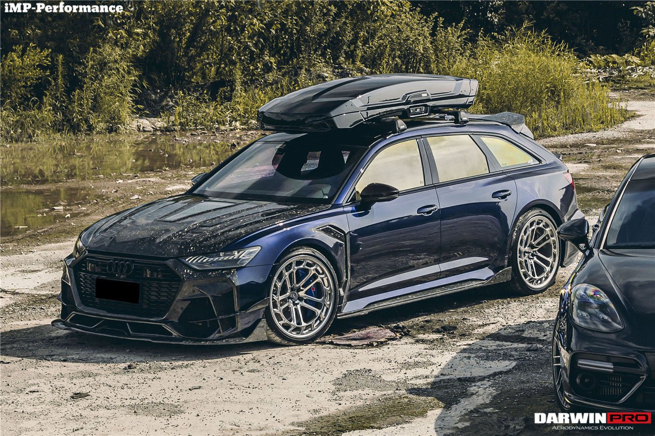 2019 - 2025 Audi RS6 Avant C8 & RS7 Quattro IMP Performance Side Skirts Under Board