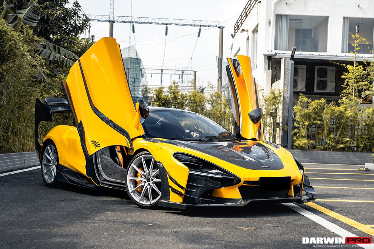 2017 - 2021 McLaren 720S Se²NWB Style Carbon Fiber Side Door Trims
