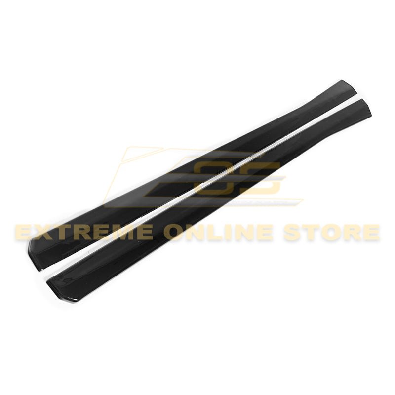 Cadillac CTS-V Sedan Wagon EOS Style Black Side Skirts 2009-2015