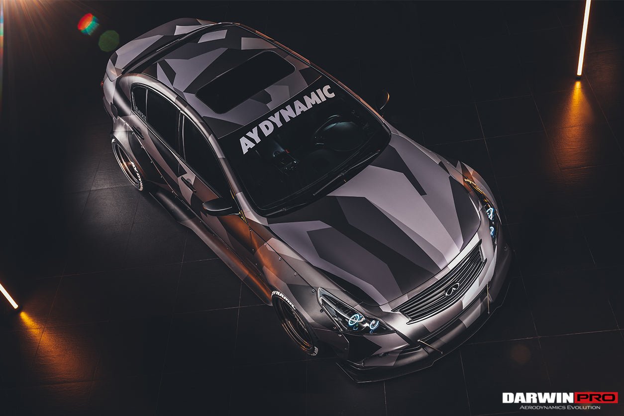 2010 - 2013 Infiniti G25/G37 Sedan BKSS Style Wide Fender Flares