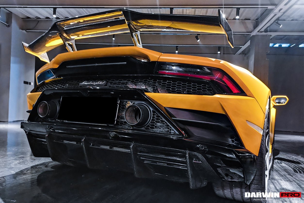 2019 - 2023 Lamborghini Huracan EVO OD Style Dry Carbon Rear Diffuser