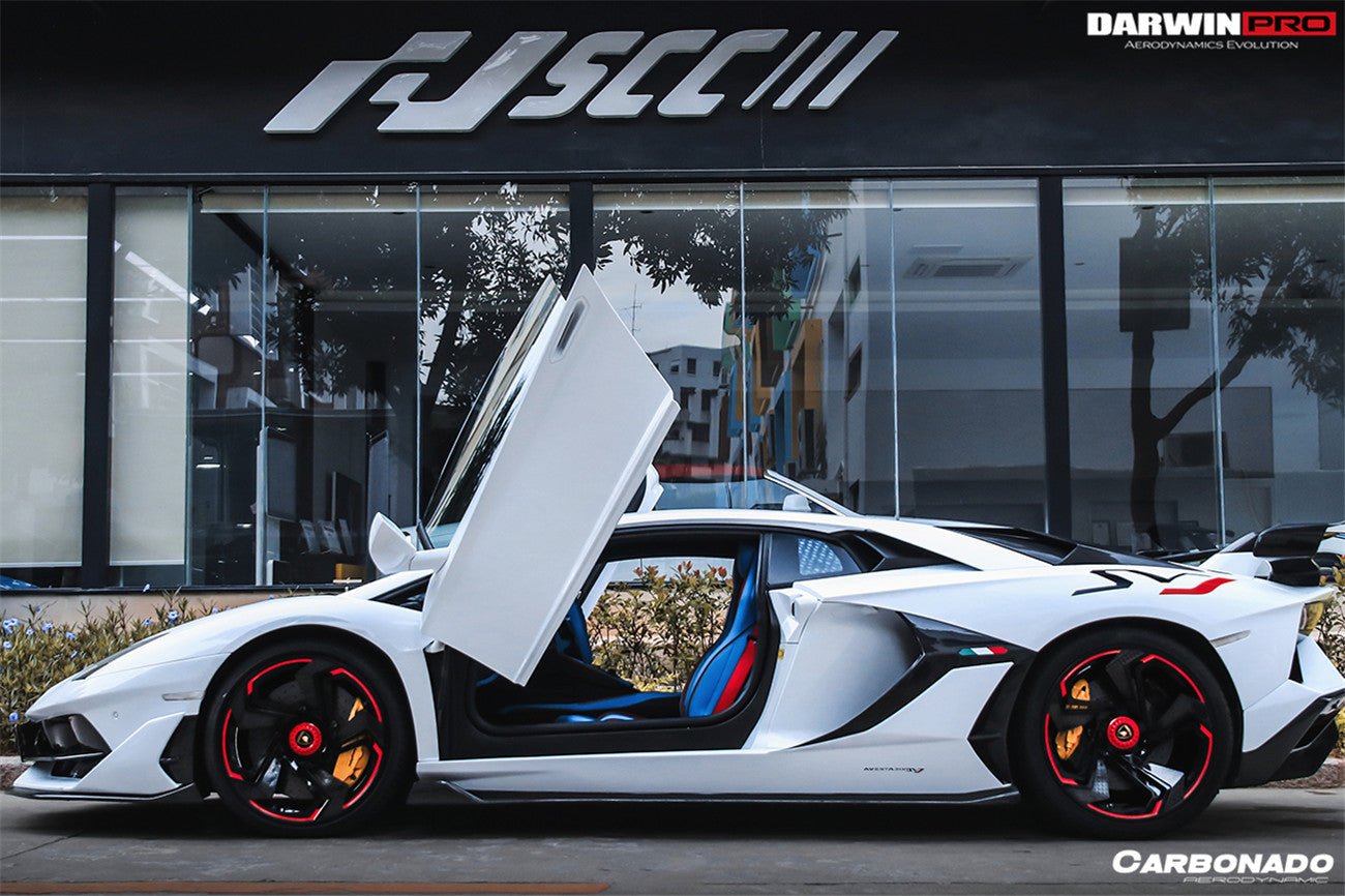 2011-2021 Lamborghini Aventador SVJ Style Dry Carbon Fiber Rear Bumper