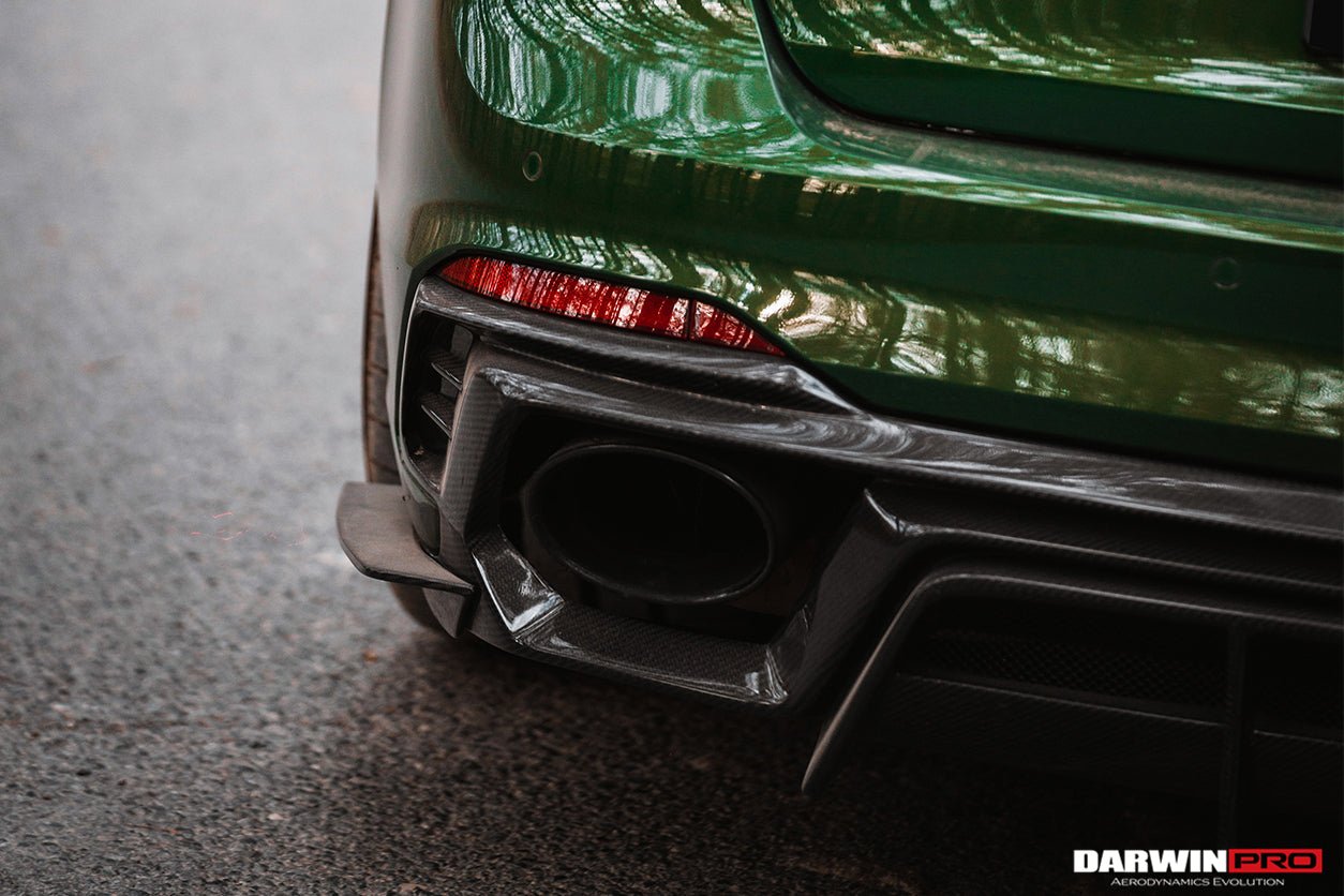 2017 - 2024 Audi RS4 B9 BKSS Style Rear Diffuser with Winglets