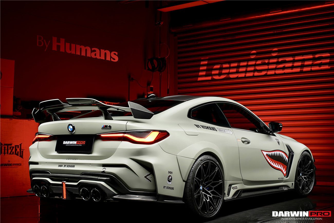 2021-2025 BMW M4 G82 & G83 BKSSII Style Rear Bumper with LED Light