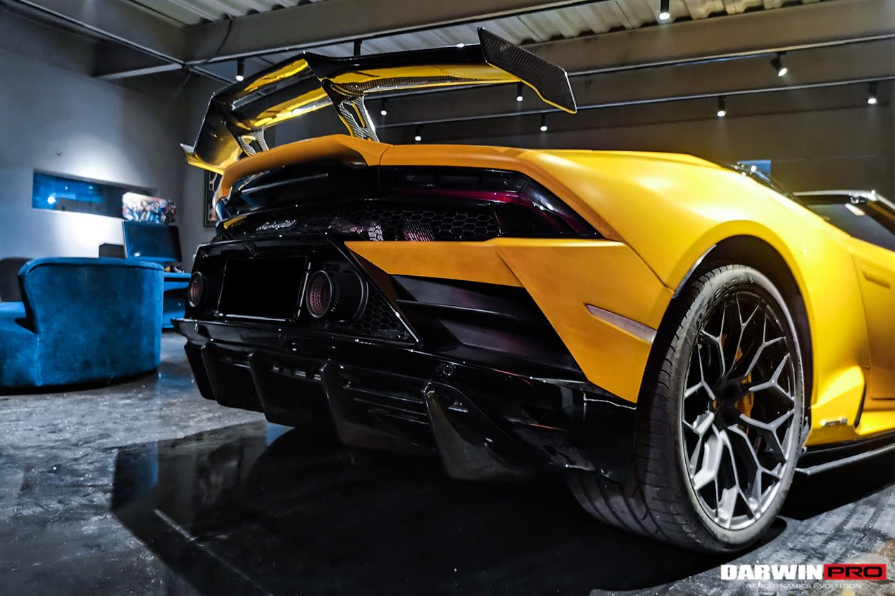 2019 - 2023 Lamborghini Huracan EVO OD Style Dry Carbon Rear Diffuser
