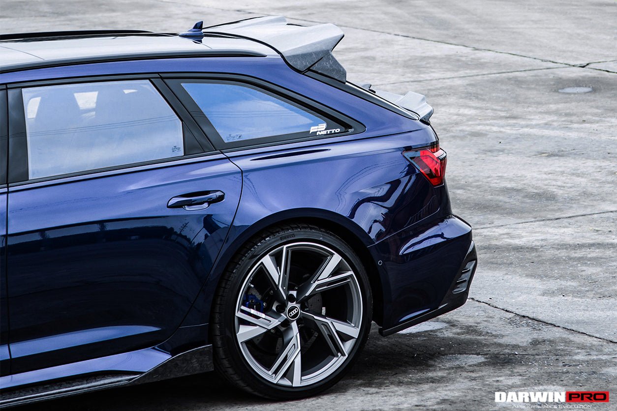 2019 - 2025 Audi RS6 Avant C8 & RS7 Quattro BKSS Style Rear Diffuser