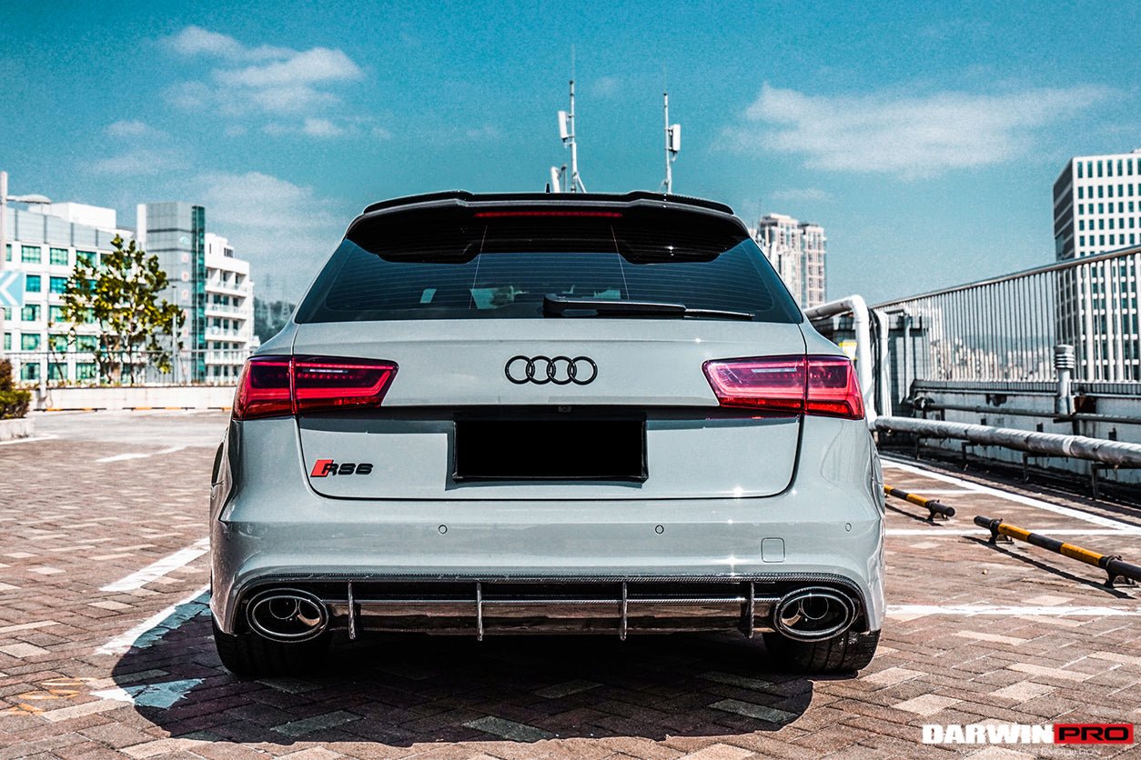 2013 - 2018 Audi RS6 Avant Carbon Fiber Rear Lip