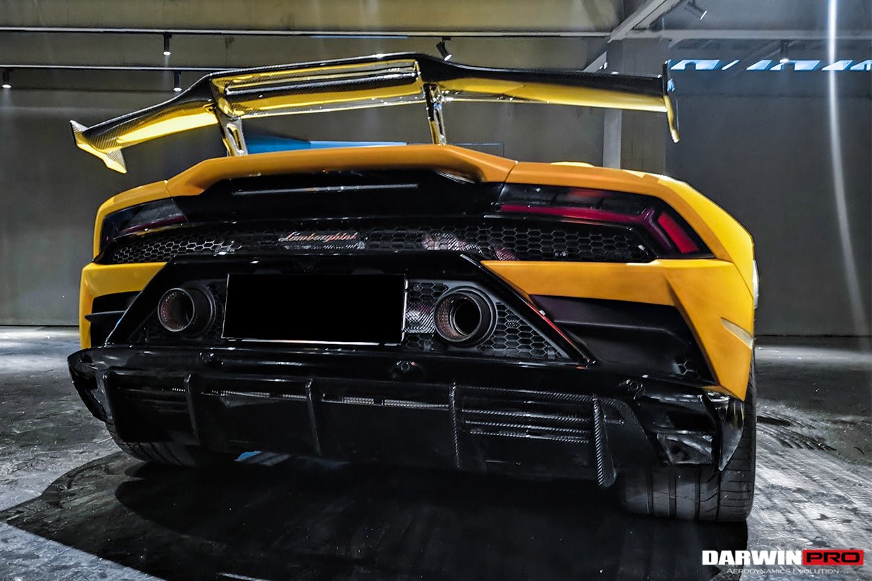 2019 - 2023 Lamborghini Huracan EVO OD Style Dry Carbon Rear Diffuser