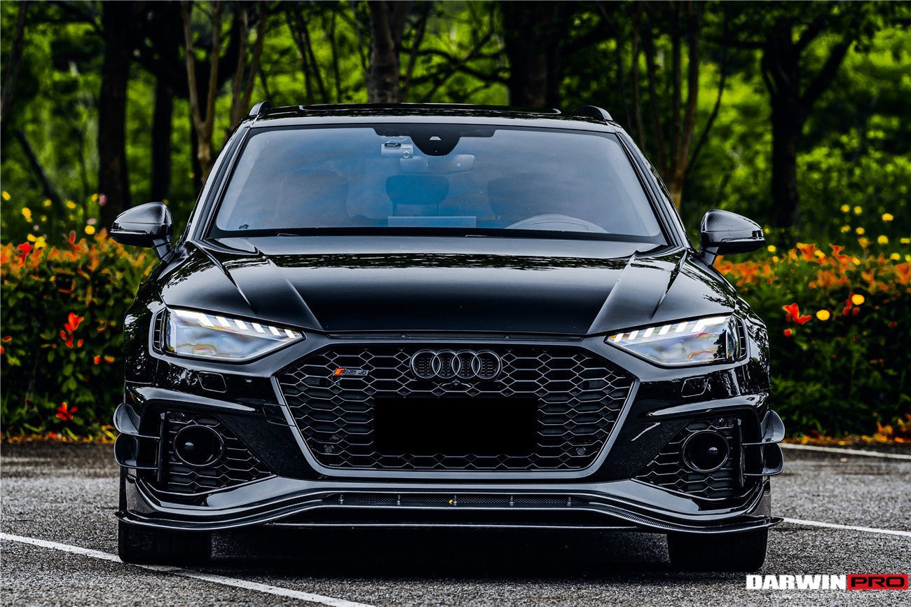 2020 - 2024 Audi RS4 B9.5 BKSS Style Carbon Fiber Front Lip