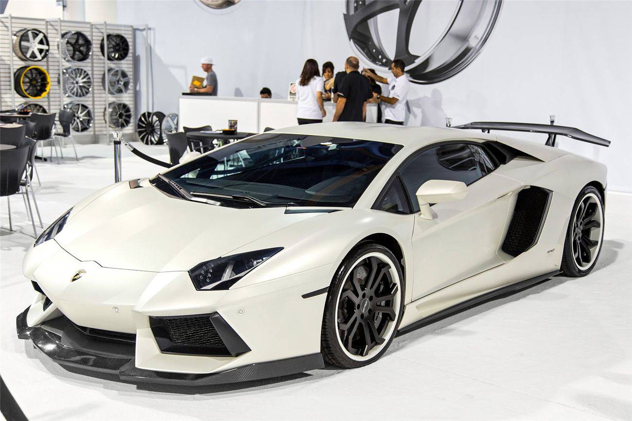 2011-2016 Lamborghini Aventador LP700 Coupe & Roadster DM Style Carbon Fiber Side Skirs - Carbonado