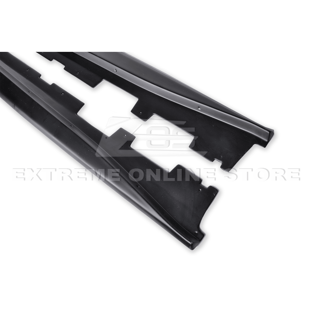 Chevrolet Camaro 6th Gen T6 Style Gloss Black Carbon Fiber Side Skirts 2019-2024