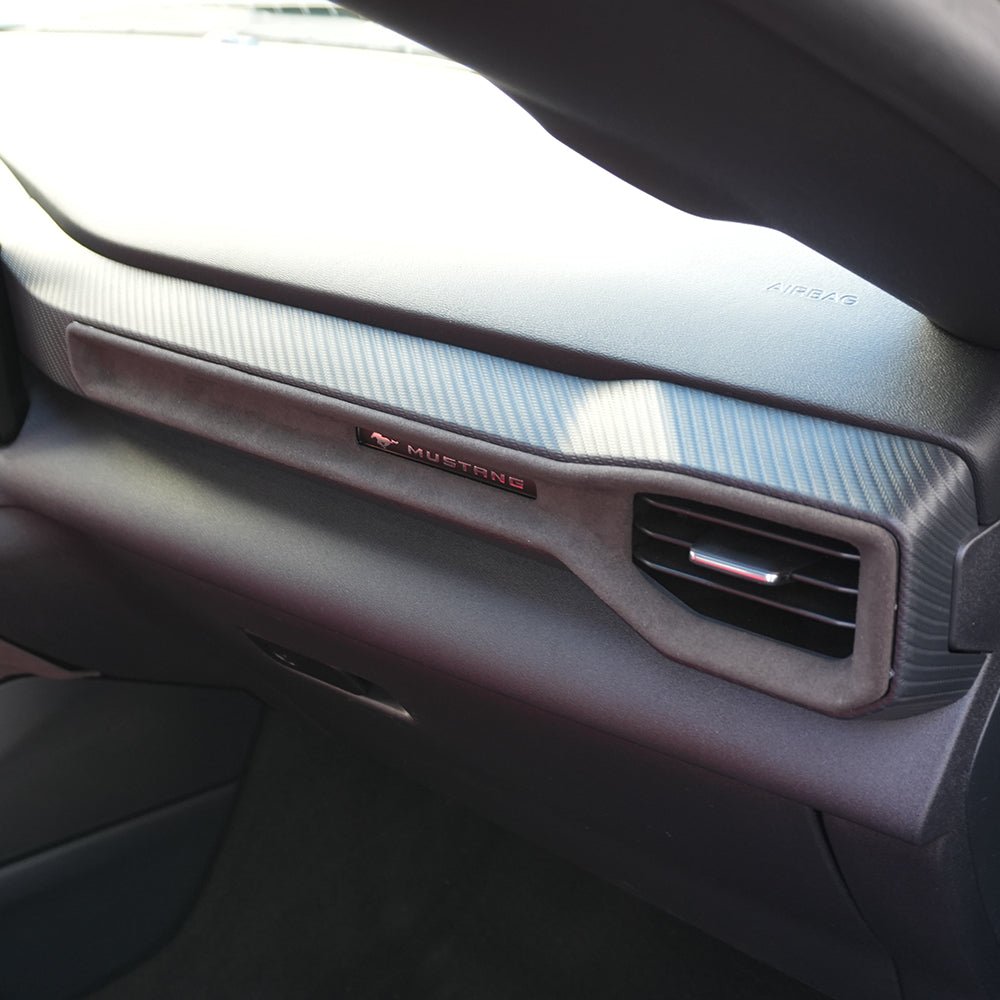 Ford Mustang S650 Suede Leather Air Vent Trim 2024+