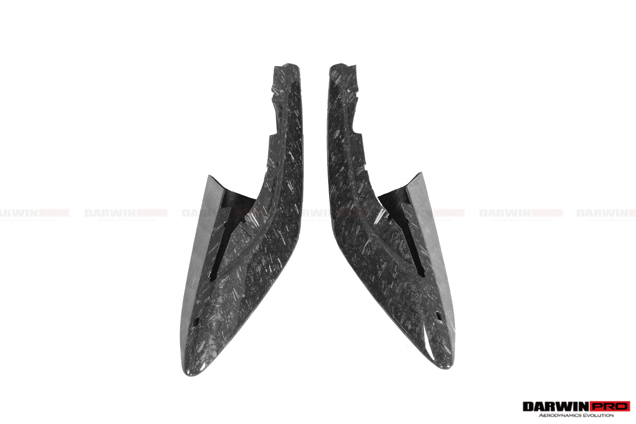 2018 - 2021 McLaren 600lt Carbon Fiber Front Lip Side Splitter