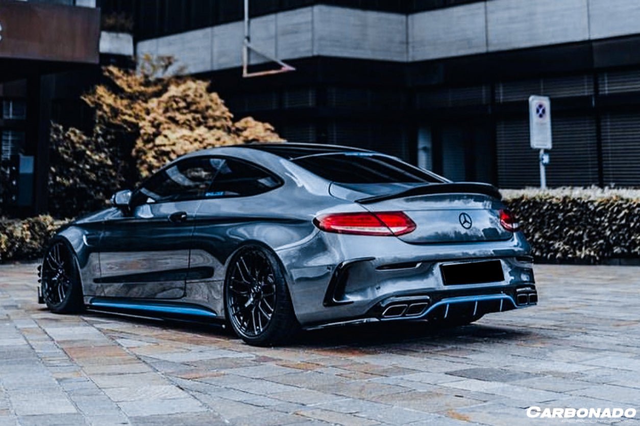 2015 - 2021 Mercedes Benz C-Class W205 Coupe PS Style Trunk Spoiler