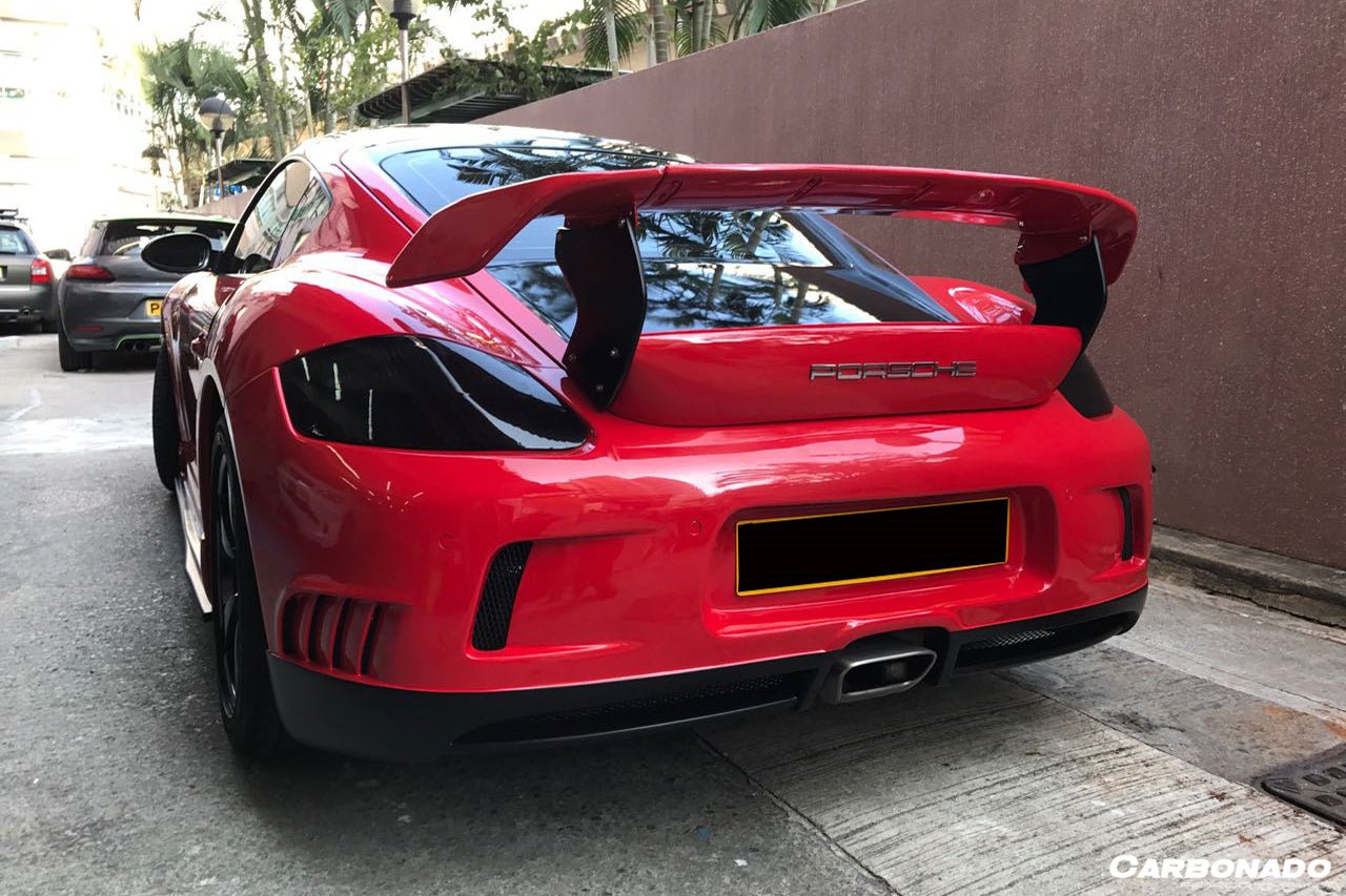 Porsche Boxster 987 TA Style Rear Bumper and Trunk Spoiler 2005-2008