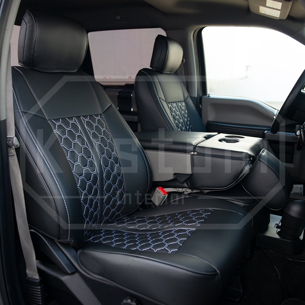 2015-20-ford-f-150-15-22-f-250-f-350-custom-interior-seat-coversPremium Artificial leather