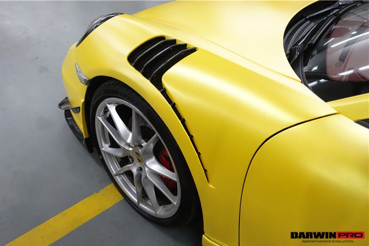 2012 - 2015 Porsche 911 991.1 Carrera/Targa S/4/4S GT3RS Style Partial Carbon Fiber Fender