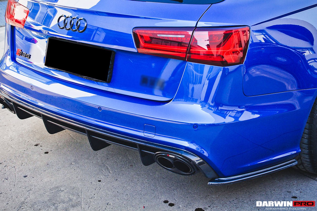 2013 - 2018 Audi RS6 Avant Carbon Fiber Rear Lip