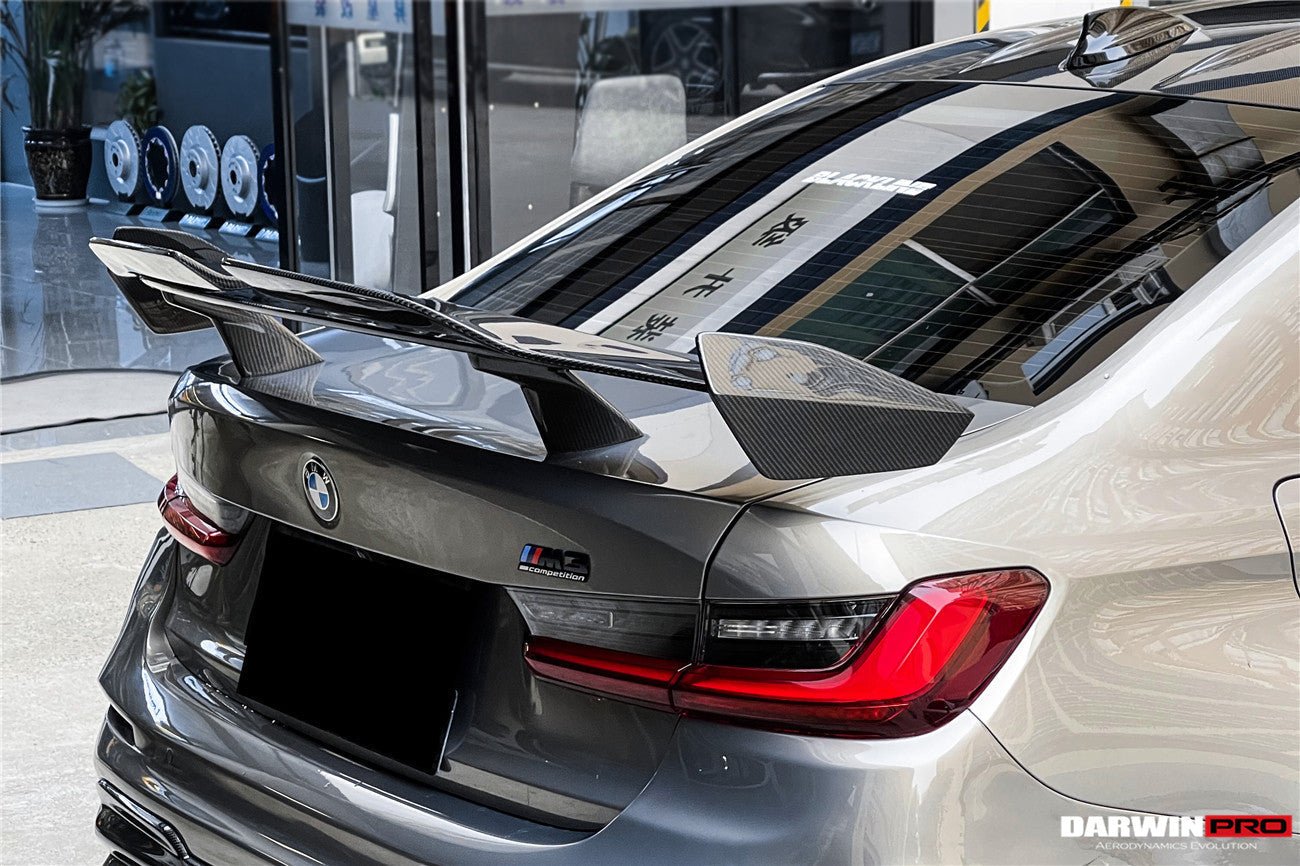 2021-UP BMW M3 G80 G20 BKSSII Style Carbon Fiber Trunk Spoiler
