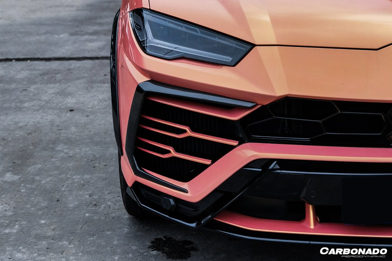 2018 - 2022 Lamborghini URUS TC Style Dry Carbon Fiber UP-Front Lip