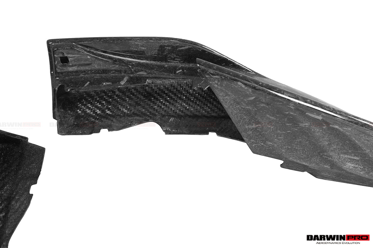 2018 - 2021 McLaren 600lt Carbon Fiber Front Lip Side Splitter