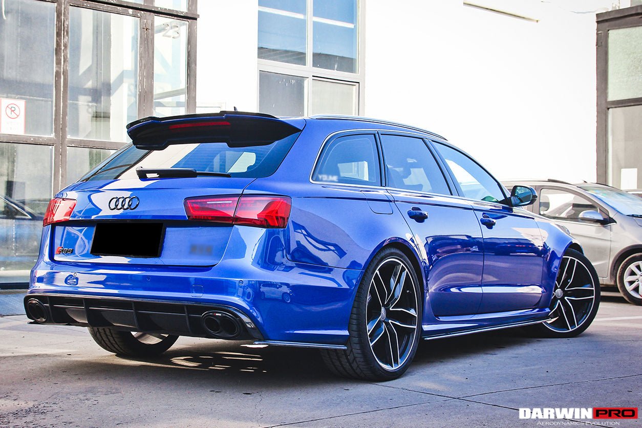 2013 - 2018 Audi RS6 Avant Carbon Fiber Rear Lip