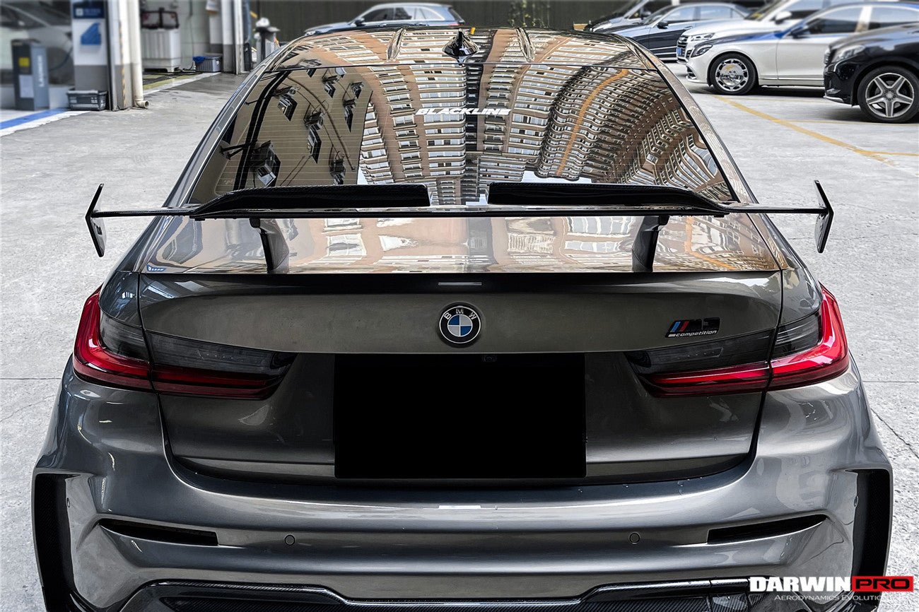 2021-UP BMW M3 G80 G20 BKSSII Style Carbon Fiber Trunk Spoiler