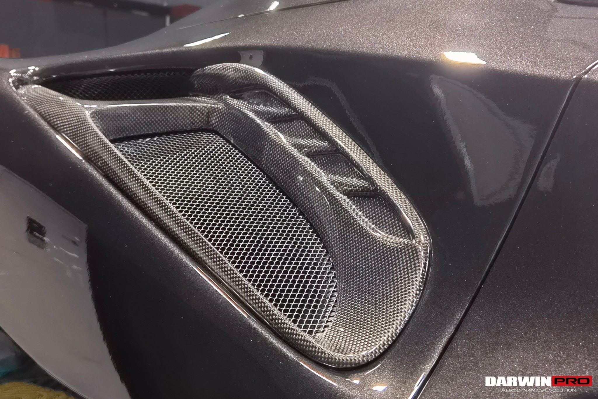 2015 - 2020 Ferrari 488 GTB & Spyder Pista Style Quarter Panel Side Scoops