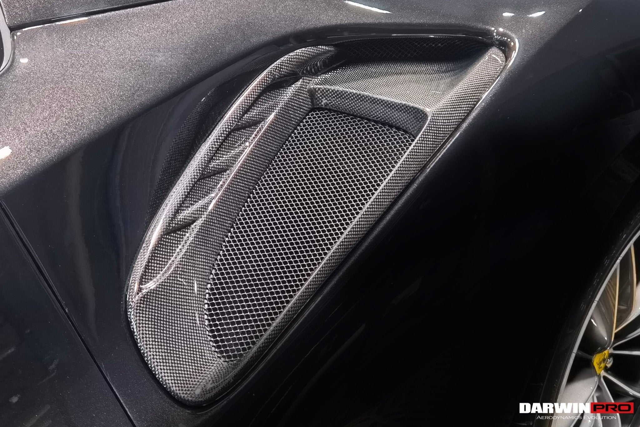 2015 - 2020 Ferrari 488 GTB & Spyder Pista Style Quarter Panel Side Scoops