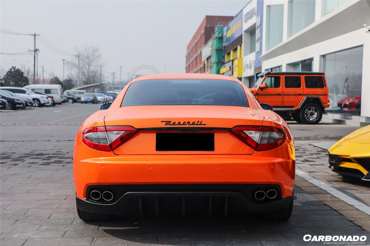2008 - 2013 Maserati GranTurismo MC Style Carbon Fiber Rear Diffuser