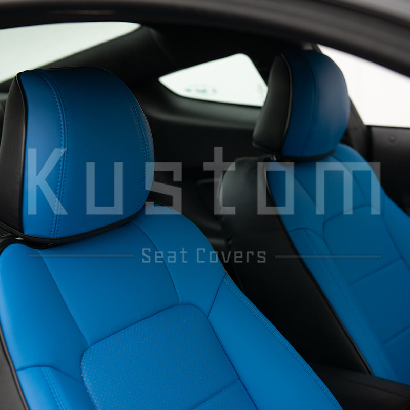 2015-23 Ford Mustang S550 Coupe Genuine Leather Seat Covers