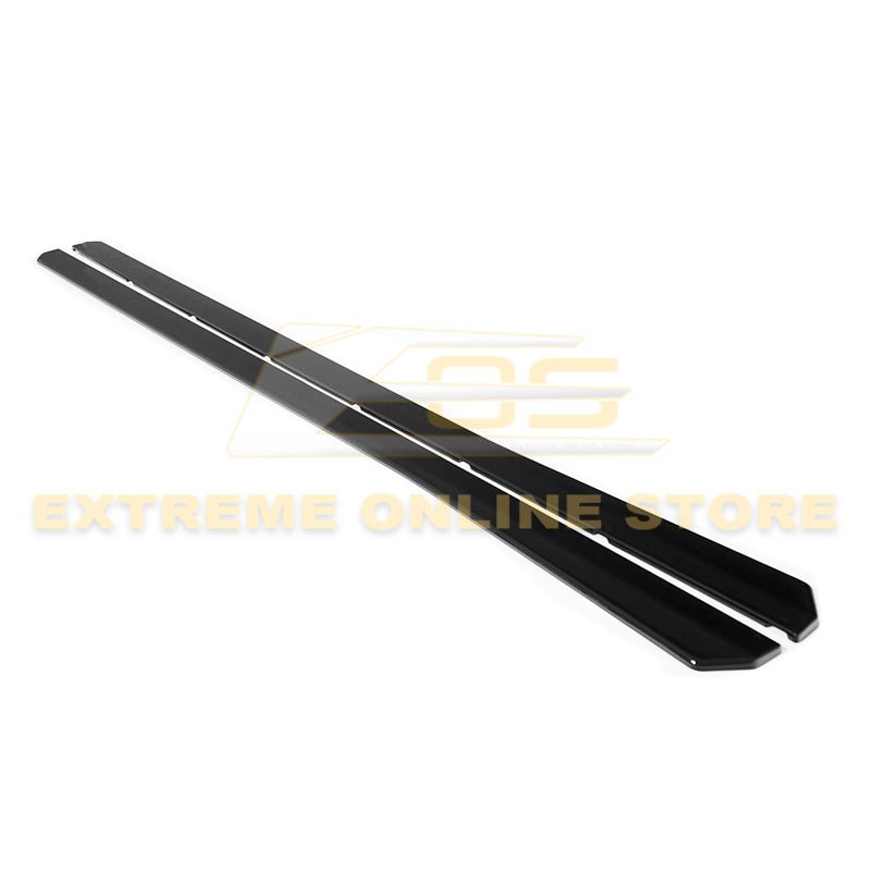 Cadillac CTS-V Sedan Wagon EOS Style Black Side Skirts 2009-2015