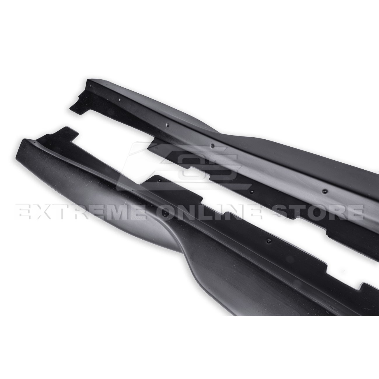 Chevrolet Camaro 6th Gen T6 Style Gloss Black Carbon Fiber Side Skirts 2019-2024