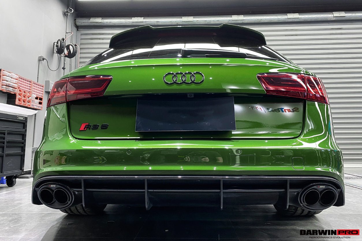 2013 - 2018 Audi RS6 Avant Carbon Fiber Rear Lip