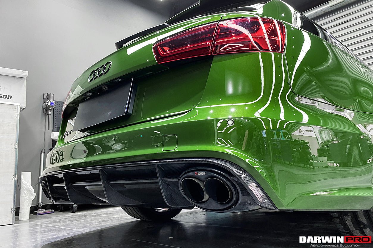 2013 - 2018 Audi RS6 Avant Carbon Fiber Rear Lip