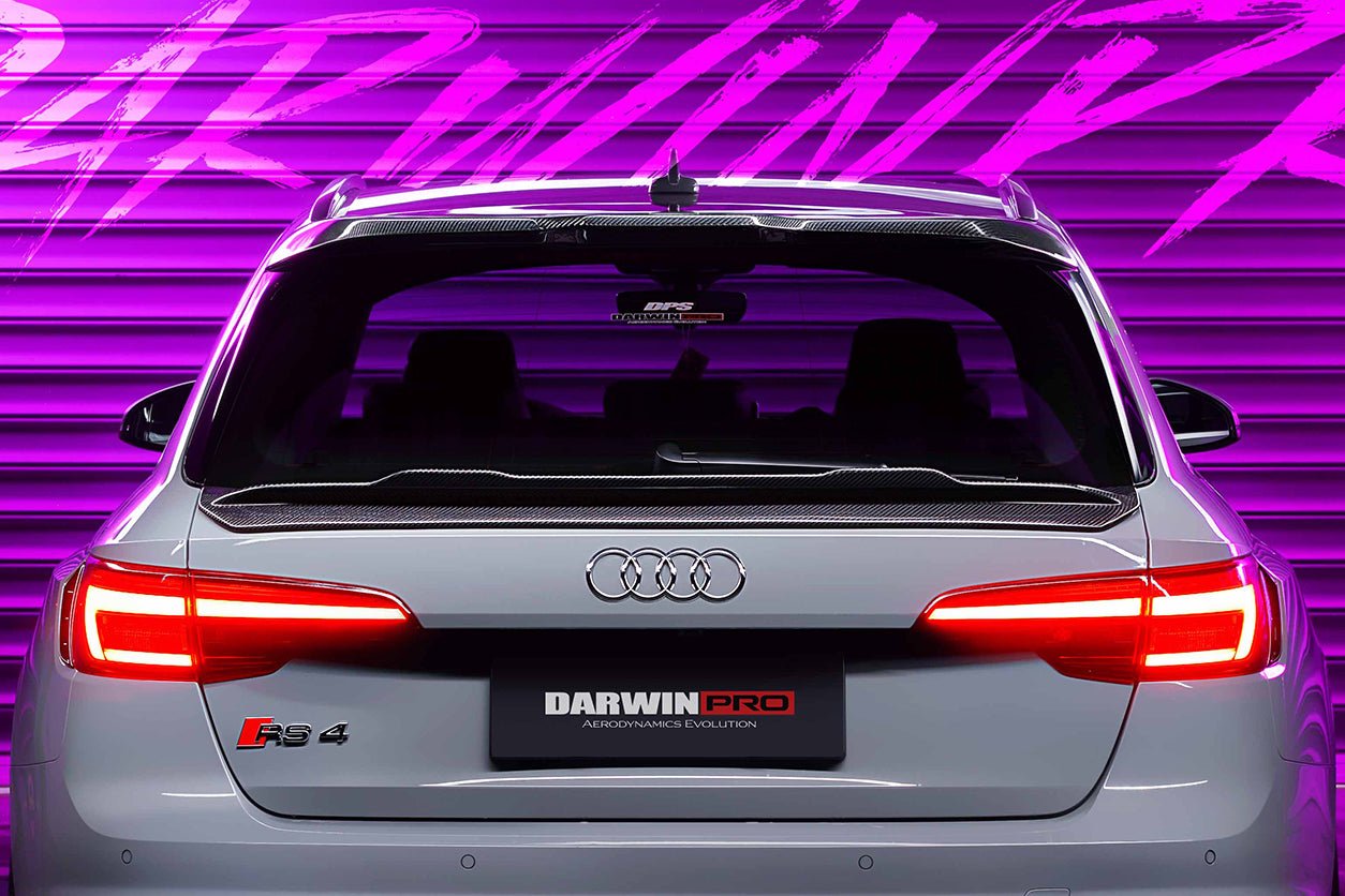 2017 - 2024 Audi RS4 B9 B9.5 & S4 B9 B9.5 BKSS Style Rear Decklid Spoiler
