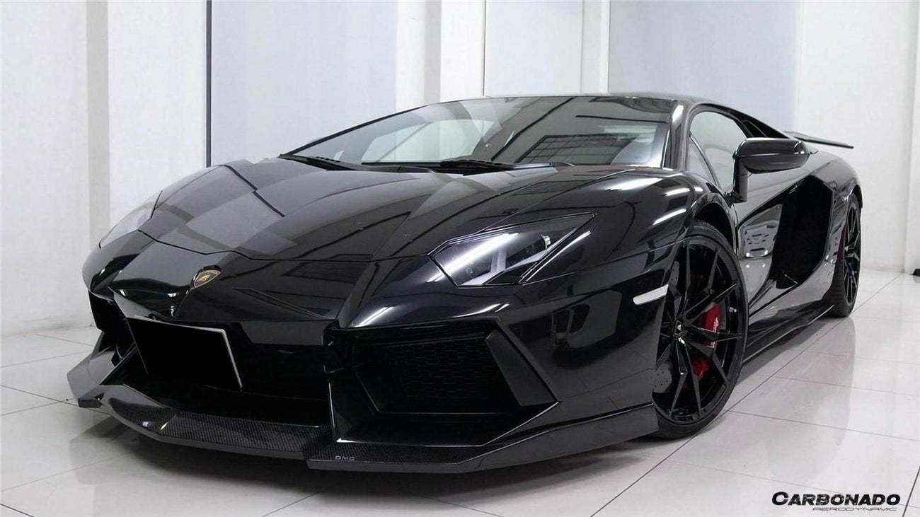 2011-2016 Lamborghini Aventador DC Style Carbon Fiber Front Lip
