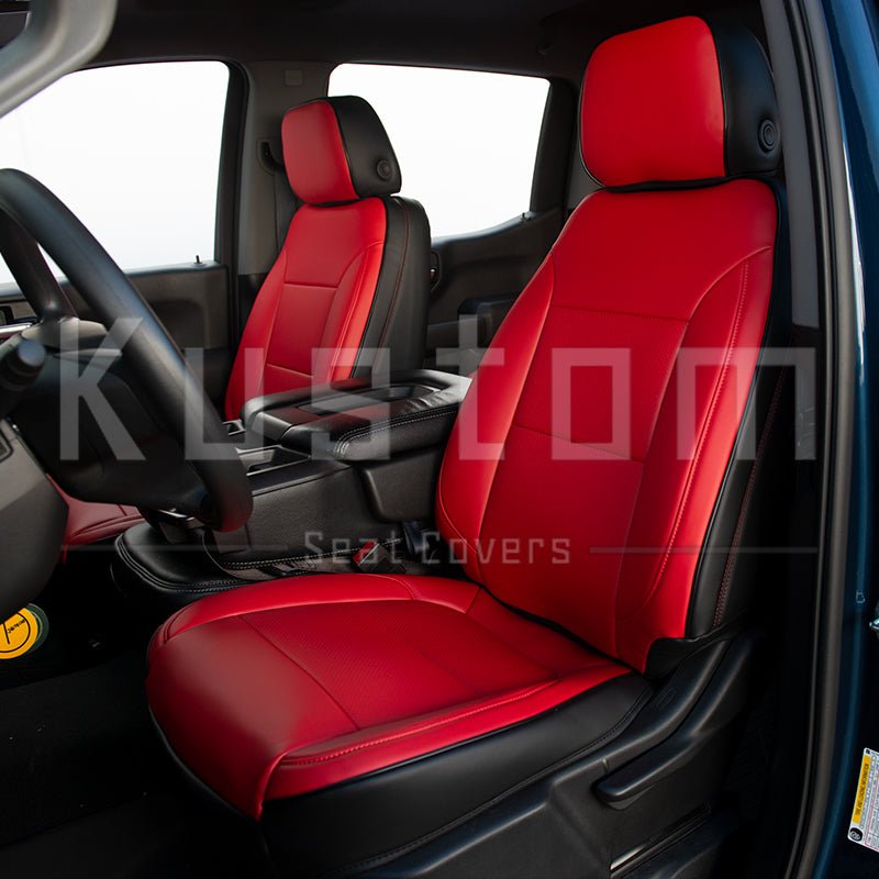 2019-up-gmc-sierra-premium-custom-leather-seat-coversCrew Cab | Double Cab W/ Front Middle Jump Seat