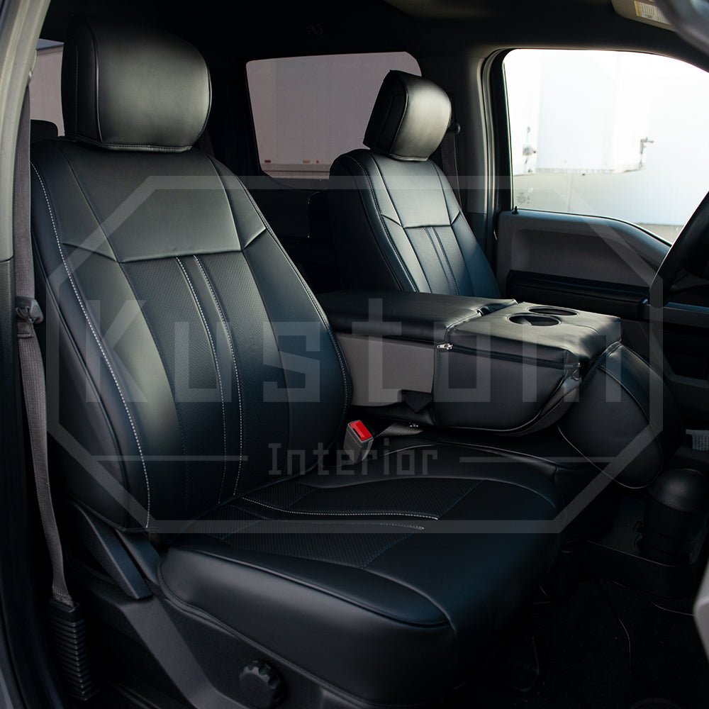 2015-20-ford-f-150-15-22-f-250-f-350-custom-interior-seat-coversPremium Artificial leather