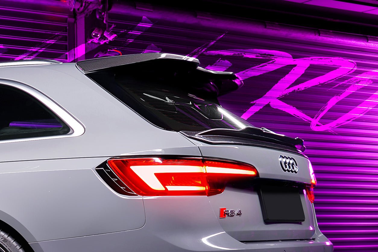 2017 - 2024 Audi RS4 B9 B9.5 & S4 B9 B9.5 BKSS Style Rear Decklid Spoiler