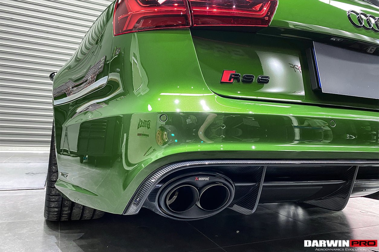 2013 - 2018 Audi RS6 Avant Carbon Fiber Rear Lip