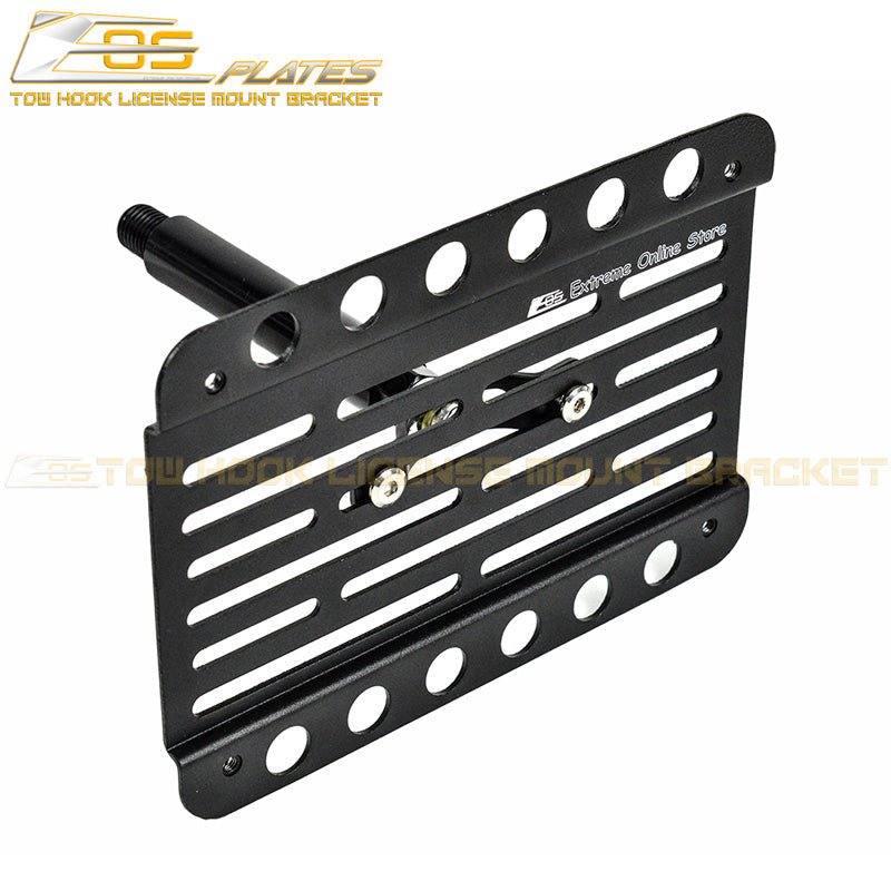 Toyota GR Corolla GZEA14 Tow Hook License Plate Mount Bracket Adjustable Aluminum 2023-Up