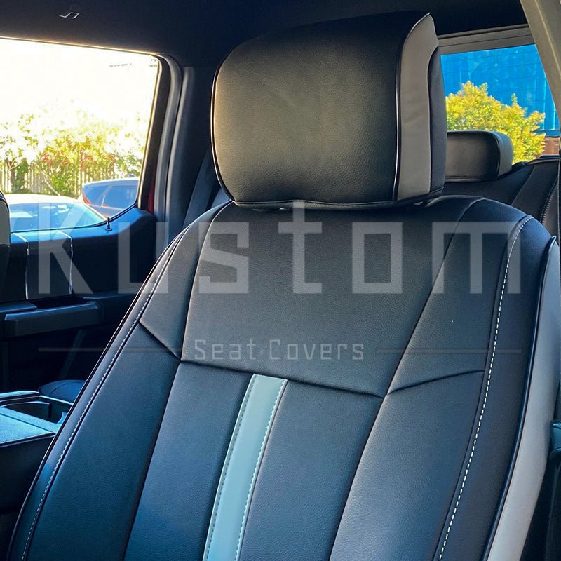2015-20-ford-f-150-15-22-f-250-f-350-custom-interior-seat-coversGenuine Leather (Custom Order)