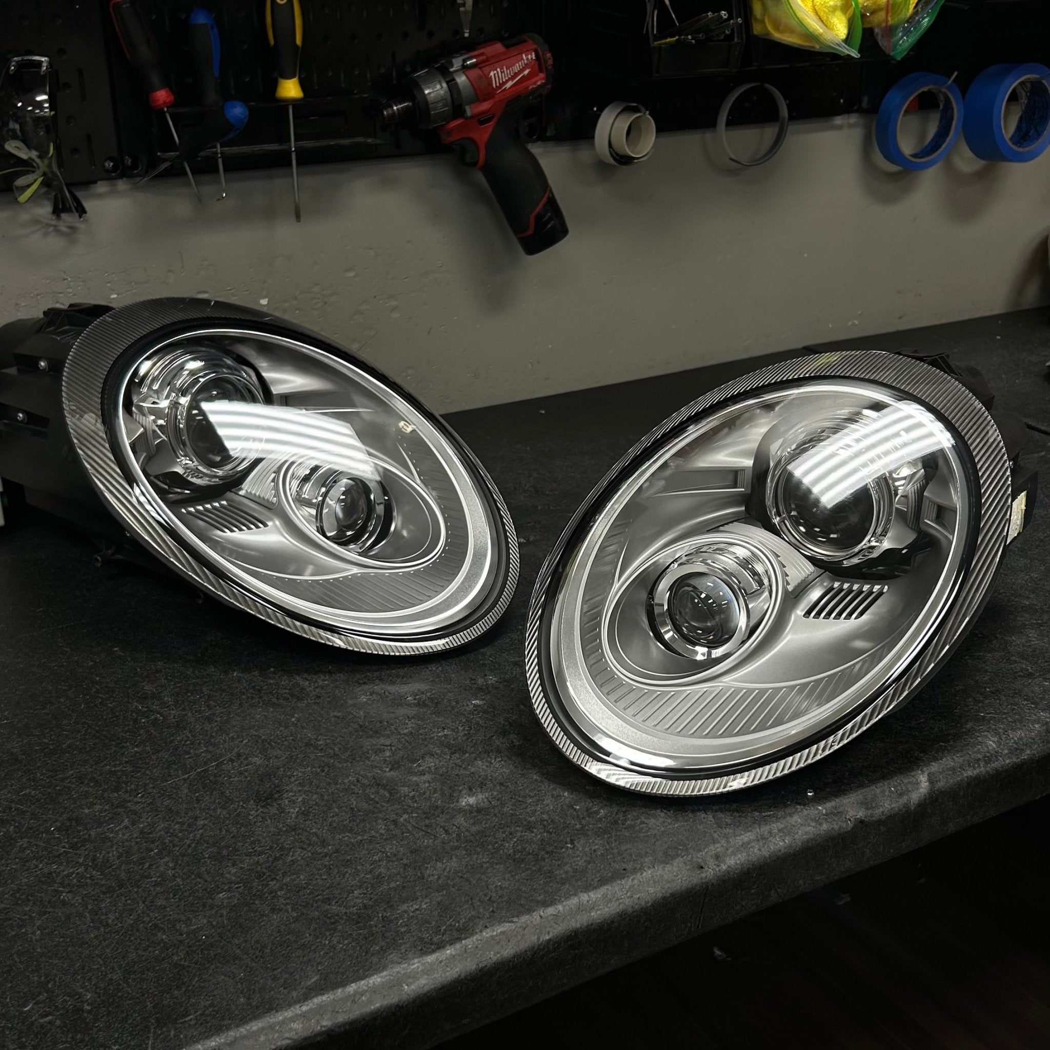 Porsche 997 Headlight Lens Replacement Service (2004-2013)