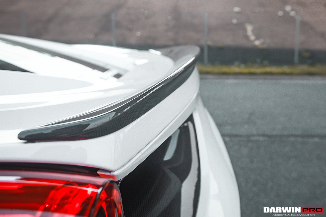 2015 - 2020 Ferrari 488 GTB BKSS Style Carbon Fiber Trunk Spoiler