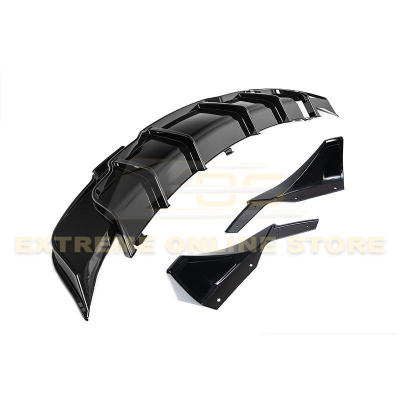 2017-Up Tesla Model 3 Rear Bumper Diffuser - Extreme Online Store
