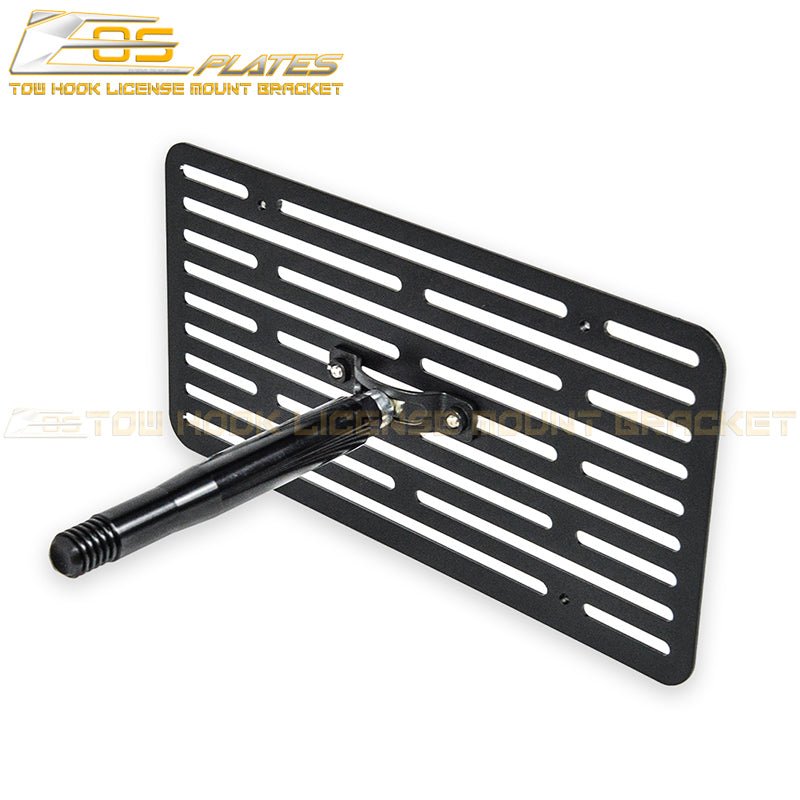 Toyota GR Corolla GZEA14 Tow Hook License Plate Mount Bracket Adjustable Aluminum 2023-Up