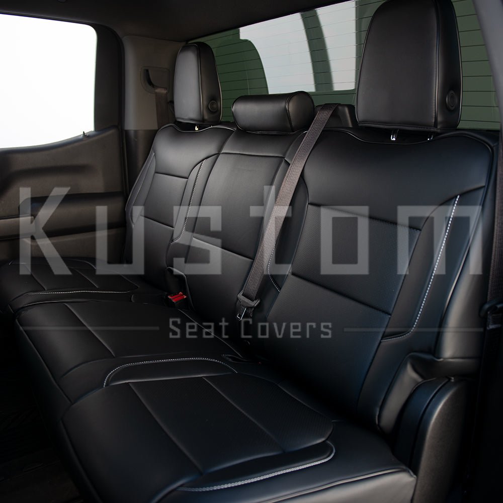 2019-up-chevrolet-silverado-custom-leather-interior-seat-coversRegular Cab W/ Standard Center Console